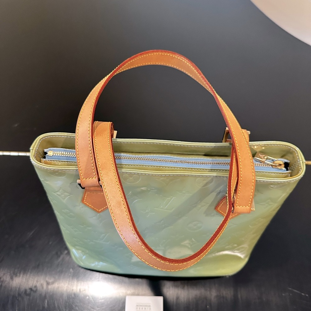 Louis Vuitton RARE Vintage Retro Luxury Minimalist Authentic Vernis Houston Bag - Picture 5 of 17